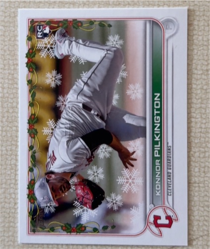 2022 Topps Holiday #HW124 Konnor Pilkington — front