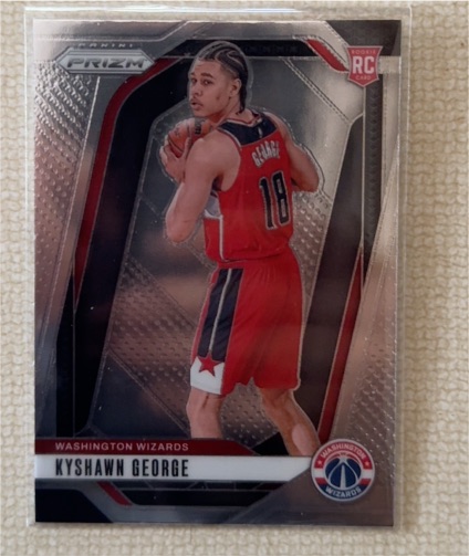2024-25 Panini Prizm #257 Kyshawn George — front