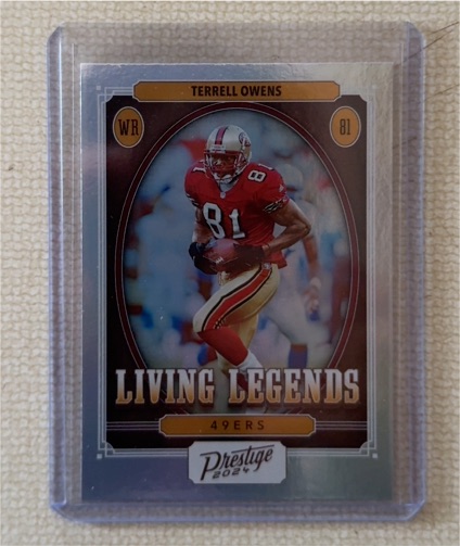 2024 Panini Prestige Living Legends #LL-TOS Terrell Owens — front