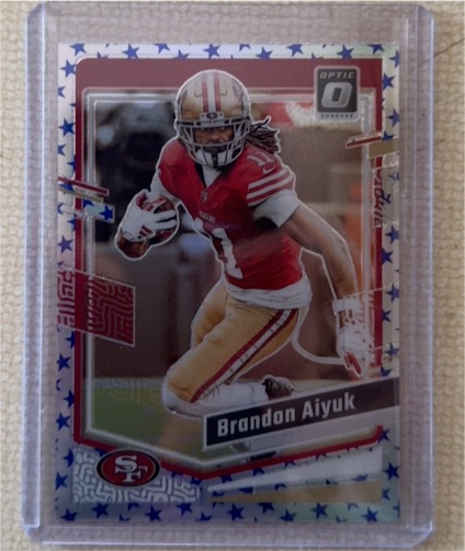2023 Donruss Optic #167 Brandon Aiyuk — front