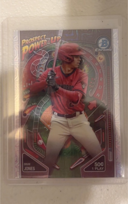 2024 Bowman Prospect Power-Up #PP-4 Druw Jones — front