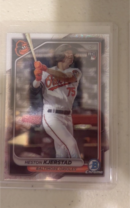 2024 Bowman Chrome #9 Heston Kjerstad — front