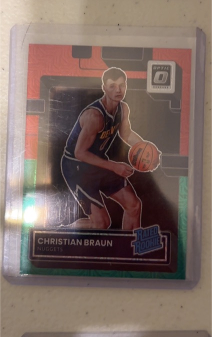 2022-23 Panini Donruss Optic #238 Christian Braun — front