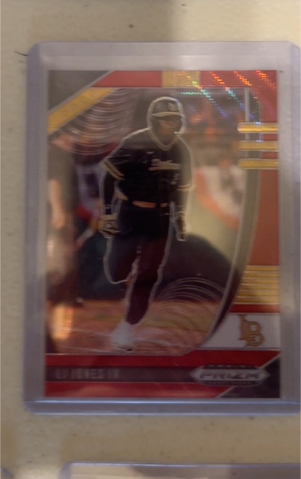 2020 Panini Prizm Draft Picks #PDP152 LJ Jones IV — front