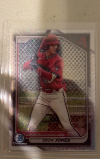 2024 Bowman Chrome #BCP-249 Druw Jones — front
