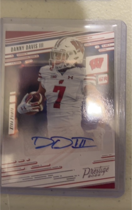 2022 Panini Chronicles Draft Picks Prestige Xtra Points #PX-DDA Danny Davis III — front