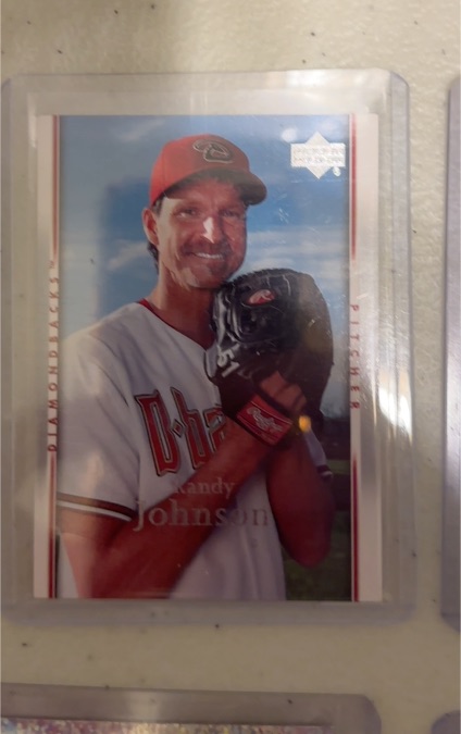 2007 Upper Deck #521 Randy Johnson — front