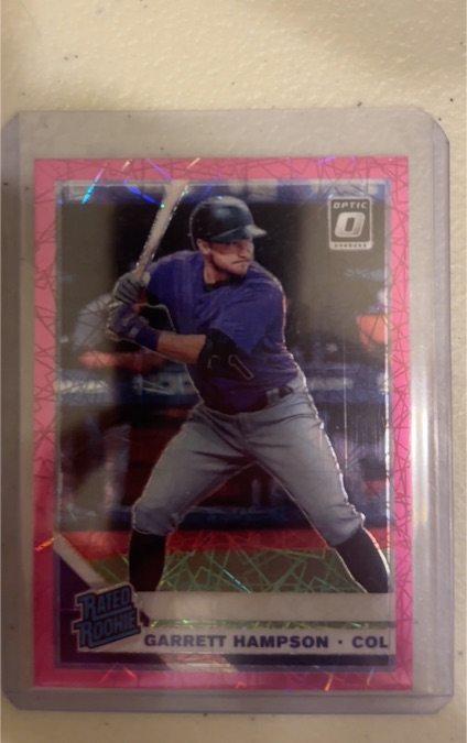2019 Donruss Optic #38 Garrett Hampson — front