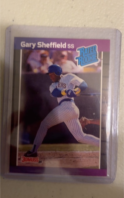 1989 Donruss #31 Gary Sheffield Rated Rookie — front