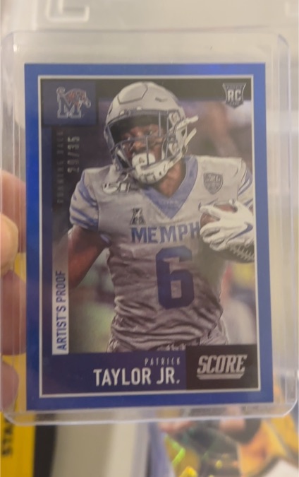 2020 Panini Score #390 Patrick Taylor Jr. — front