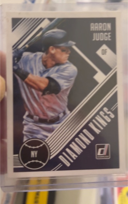2018 Panini Donruss Diamond Kings #19 Aaron Judge — front