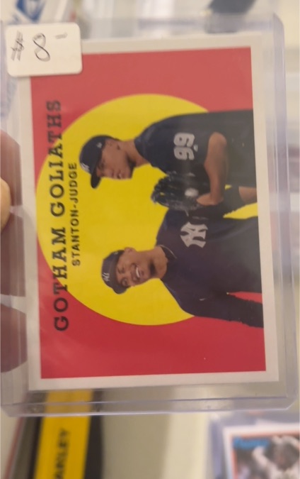 2018 Topps Archives #304 Aaron Judge Giancarlo Stanton — front