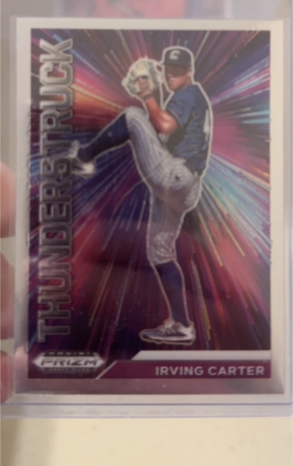 2021 Panini Prizm Draft Picks #T-IC Irving Carter Thunderstruck — front