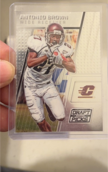 2016 Panini Prizm Collegiate Draft Picks #10 Antonio Brown — front