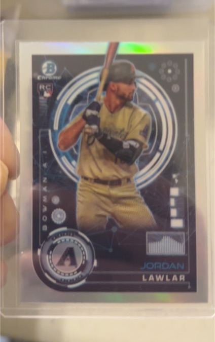 2024 Bowman Chrome #BAI-5 Jordan Lawlar Bowman AI — front