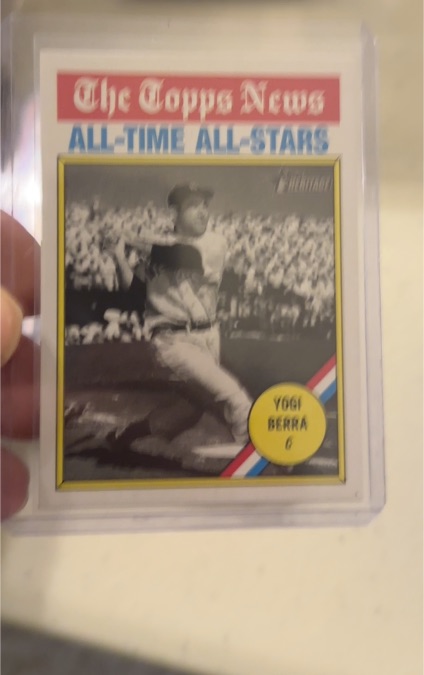 2025 Topps Heritage #344 Yogi Berra — front