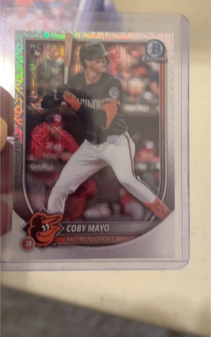 2025 Bowman #37 Coby Mayo — front
