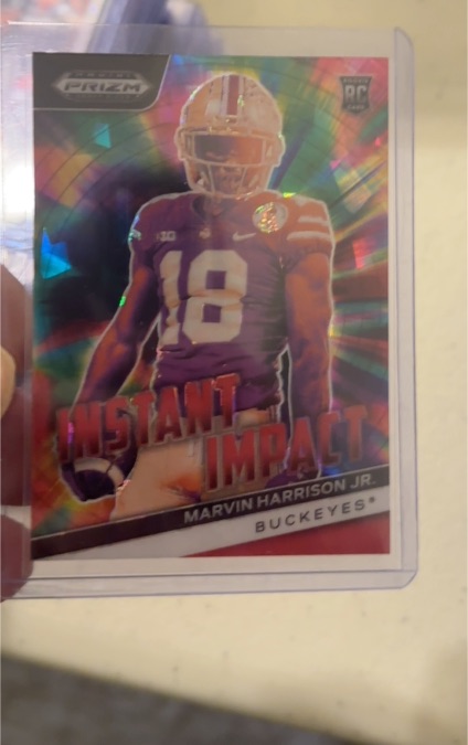2024 Panini Prizm Draft Picks Instant Impact #II-MHJ Marvin Harrison Jr. — front