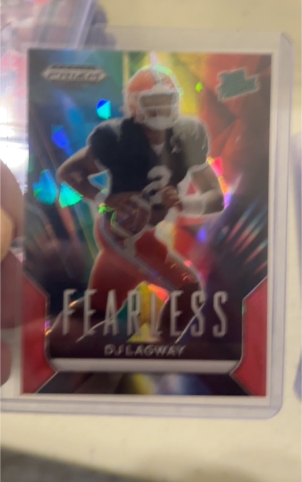 2024 Panini Prizm Draft Picks Fearless D.J. Lagway — front