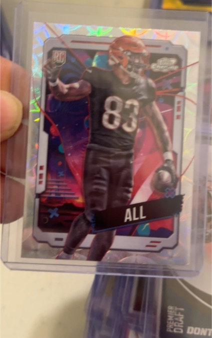 2024 Topps Chrome Cosmic #121 Erick All — front