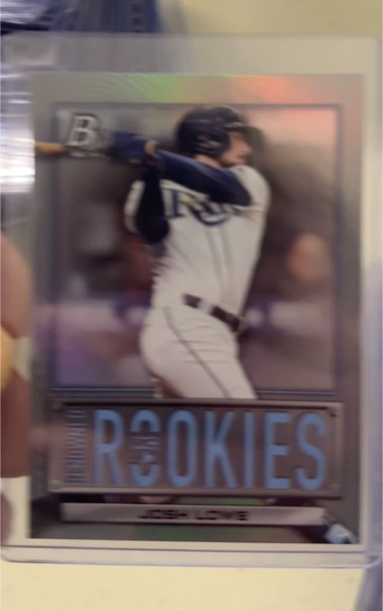 2022 Bowman Platinum #RR-7 Josh Lowe Renowned Rookies — front