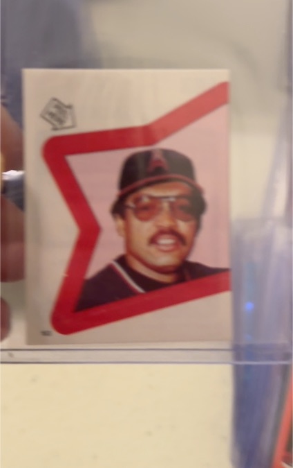 1983 Topps Stickers #163 Reggie Jackson — front