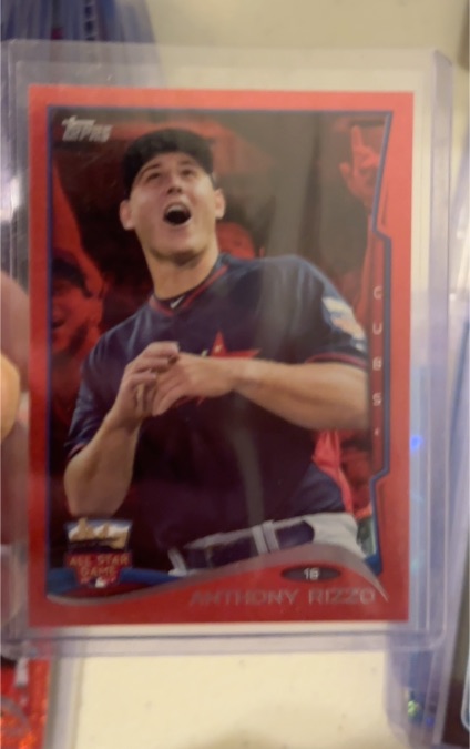 2014 Topps Update #US-98 Anthony Rizzo All Star Game — front
