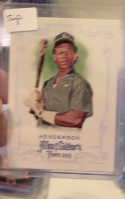 2013 Topps Allen & Ginter #330 Rickey Henderson — front