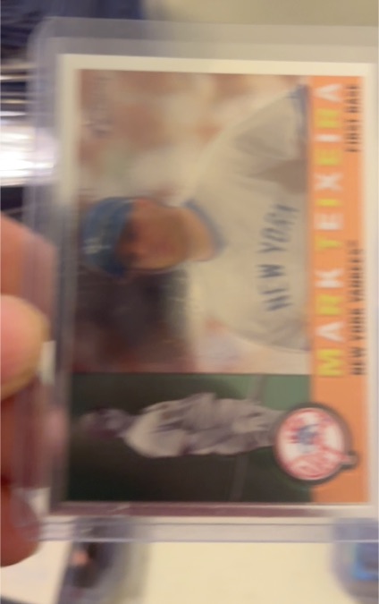 2009 Topps Heritage #C15 Mark Teixeira — front