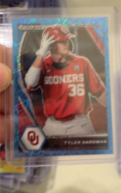 2021 Panini Prizm Draft Picks #PDP153 Tyler Hardman — front
