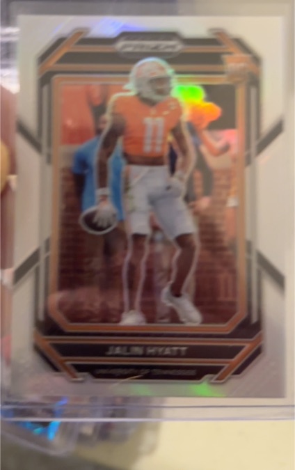 2023 Panini Prizm Draft Picks #141 Jalin Hyatt — front