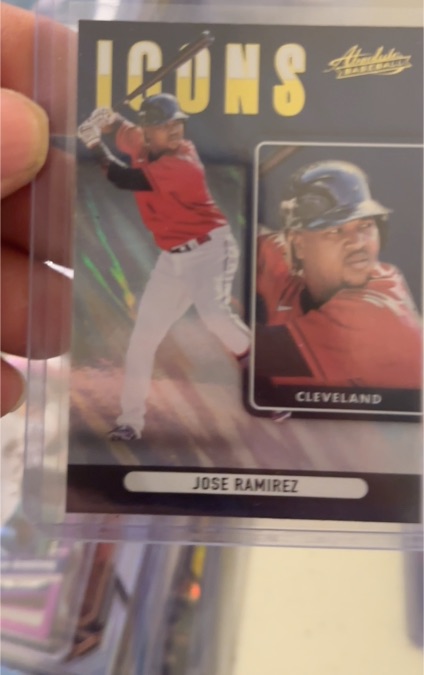 2022 Absolute Icons #I-5 Jose Ramirez — front