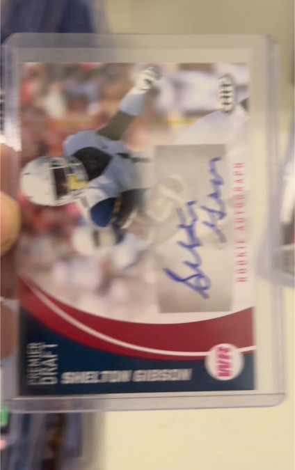 2017 Sage Hit #A54 Shelton Gibson — front