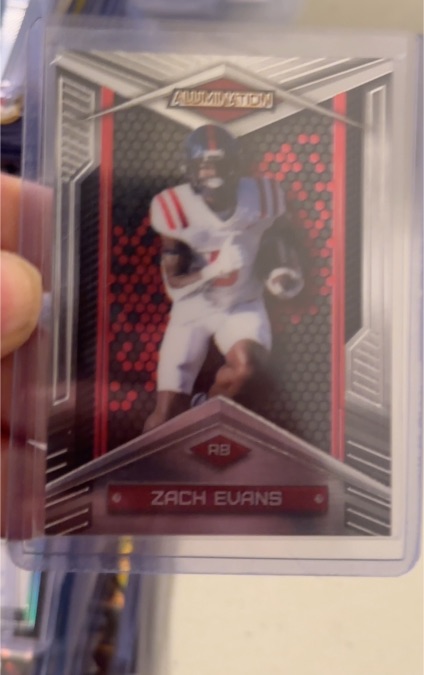 2023 Wild Card Alumination #ABC-123 Zach Evans — front
