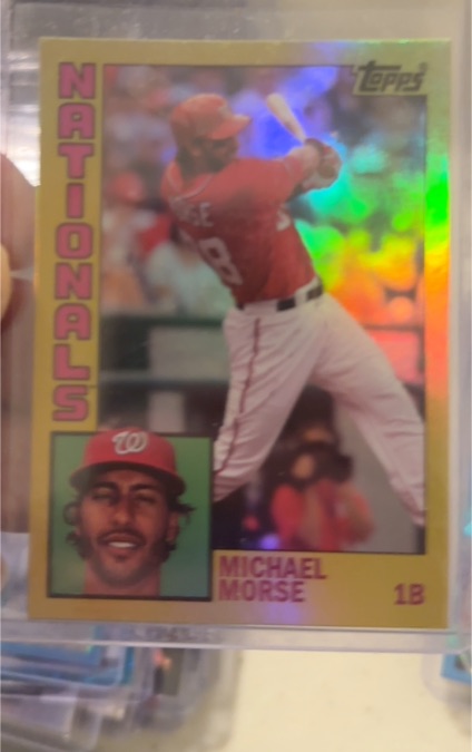 1984 Topps #634 Michael Morse — front