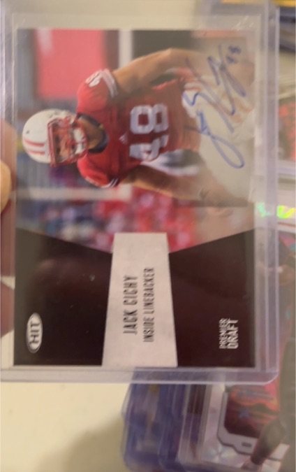 2018 Sage Hit Autographs Red #A14 Jack Cichy — front