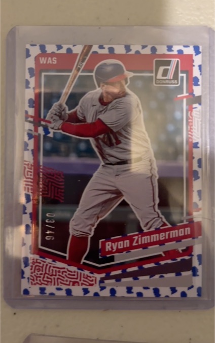 2023 Donruss #181 Ryan Zimmerman — front