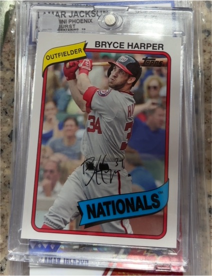 2014 Topps #100 Bryce Harper — front