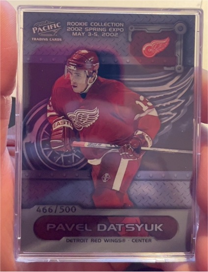 2002 Pacific Spring Expo Rookie Collection #466 Pavel Datsyuk — front