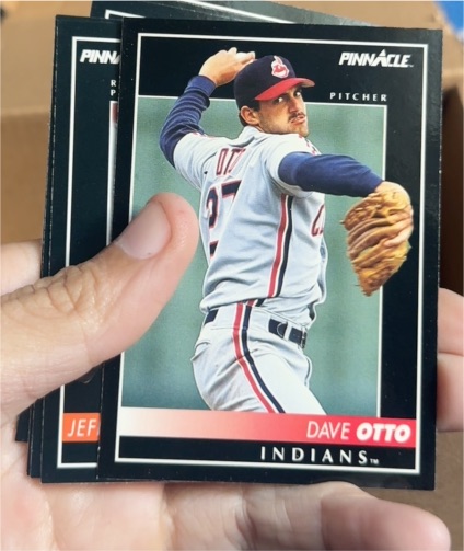 1992 Pinnacle #316 Dave Otto — front