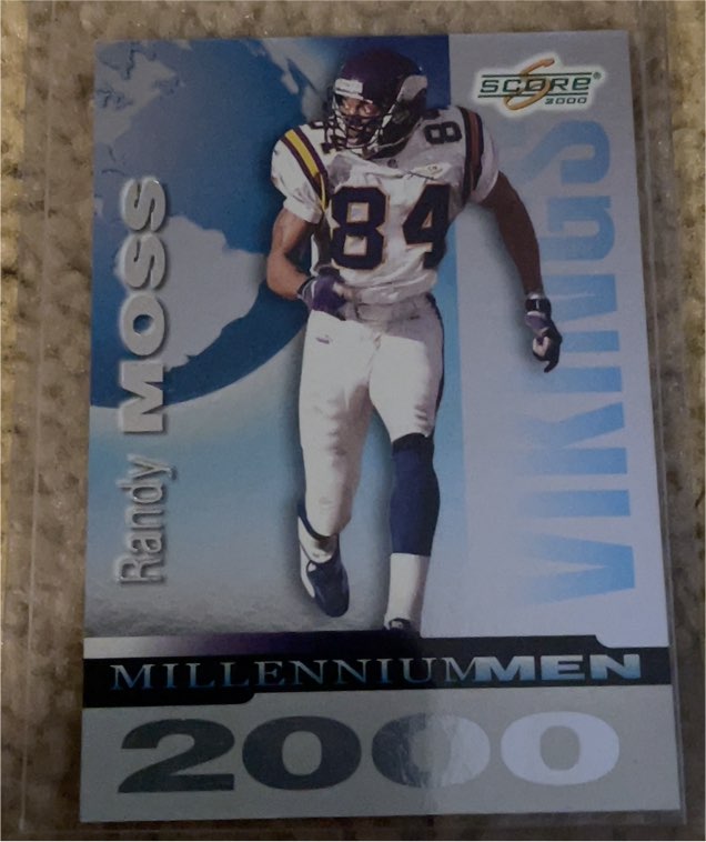 2000 Score Millennium Men #MM4 Randy Moss — front