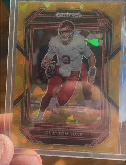 2023 Panini Prizm Draft Picks #111 Clayton Tune — front