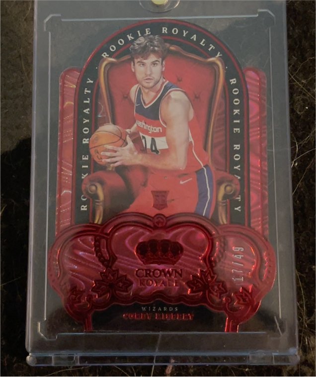 2021-22 Panini Crown Royale #28 Corey Kispert Rookie Royalty — front