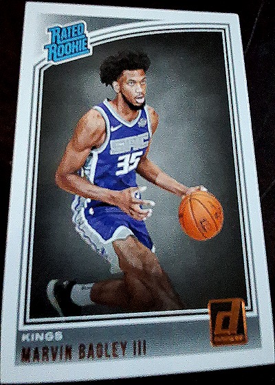 2018-19 Panini Donruss #168 Marvin Bagley III — front
