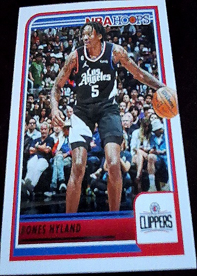 2023-24 Panini NBA Hoops #82 Bones Hyland — front