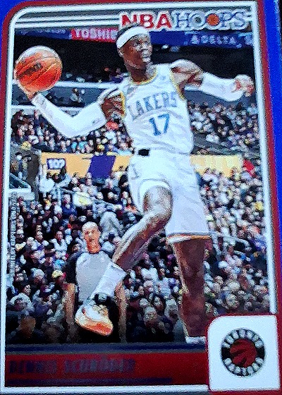 2023-24 Panini NBA Hoops #77 Dennis Schroder — front