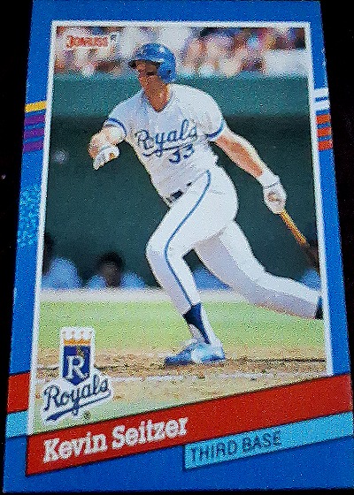 1991 Donruss #73 Kevin Seitzer — front