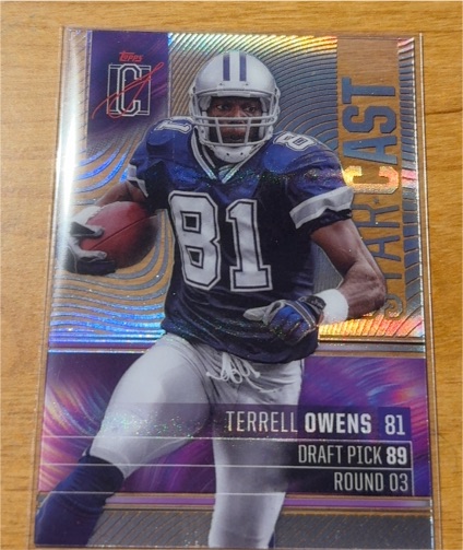 2024 Topps Signature Class #SC-18 Terrell Owens Star Cast — front