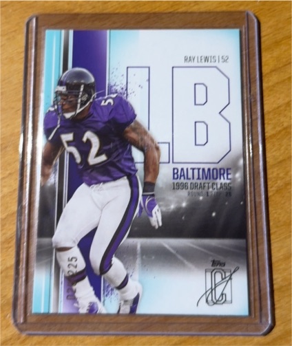 2024 Topps Signature Class #152 Ray Lewis — front