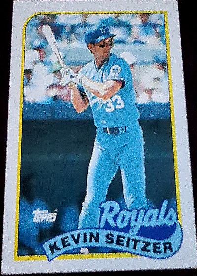 1989 Topps #670 Kevin Seitzer — front